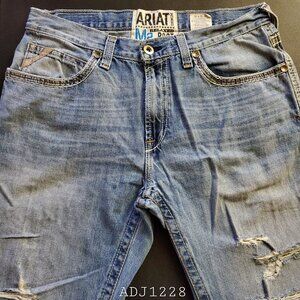 Men's Ariat Denim Jeans M2 Boot - Relaxed